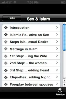 Sex and Islam android App screenshot 0